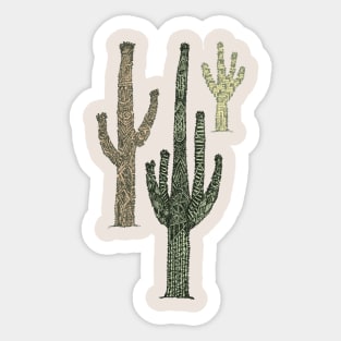 Cactus Sticker